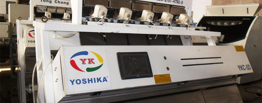 韓國二手色選機進口珠海清關